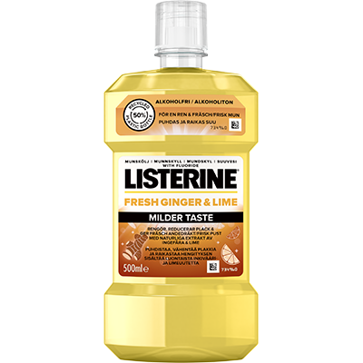 LISTERINE® Fresh Ginger & Lime Milder Taste